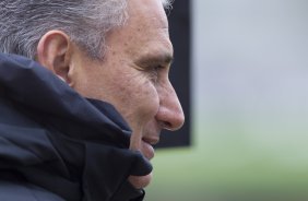 Durante o treino desta manh no CT Joaquim Grava, no Parque Ecolgico do Tiete. O prximo jogo da equipe ser domingo, dia 28/07, no Pacaembu, contra o So Paulo, pela 9 rodada do Campeonato Brasileiro de 2013