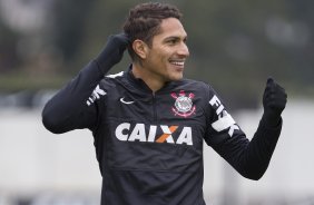 Durante o treino desta tarde no CT Joaquim Grava, no Parque Ecolgico do Tiete. O prximo jogo da equipe ser domingo, dia 28/07, no Pacaembu, contra o So Paulo, pela 9 rodada do Campeonato Brasileiro de 2013