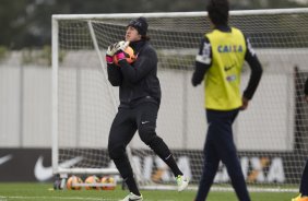 Durante o treino desta tarde no CT Joaquim Grava, no Parque Ecolgico do Tiete. O prximo jogo da equipe ser domingo, dia 28/07, no Pacaembu, contra o So Paulo, pela 9 rodada do Campeonato Brasileiro de 2013