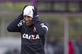 Durante o treino desta tarde no CT Joaquim Grava, no Parque Ecolgico do Tiete. O prximo jogo da equipe ser domingo, dia 28/07, no Pacaembu, contra o So Paulo, pela 9 rodada do Campeonato Brasileiro de 2013