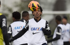 Durante o treino desta tarde no CT Joaquim Grava, no Parque Ecolgico do Tiete. O prximo jogo da equipe ser domingo, dia 28/07, no Pacaembu, contra o So Paulo, pela 9 rodada do Campeonato Brasileiro de 2013