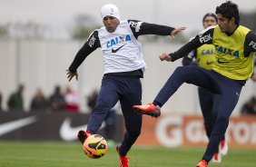 Durante o treino desta tarde no CT Joaquim Grava, no Parque Ecolgico do Tiete. O prximo jogo da equipe ser domingo, dia 28/07, no Pacaembu, contra o So Paulo, pela 9 rodada do Campeonato Brasileiro de 2013