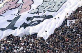 Durante a partida entre Corinthians x São Paulo, realizada esta tarde no estádio do Pacaembu, válida pela 9ª rodada do Campeonato Brasileiro de 2013