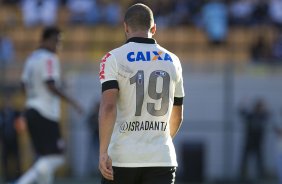 Durante a partida entre Corinthians x São Paulo, realizada esta tarde no estádio do Pacaembu, válida pela 9ª rodada do Campeonato Brasileiro de 2013