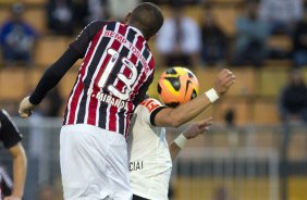 Durante a partida entre Corinthians x São Paulo, realizada esta tarde no estádio do Pacaembu, válida pela 9ª rodada do Campeonato Brasileiro de 2013