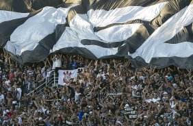 Durante a partida entre Corinthians x São Paulo, realizada esta tarde no estádio do Pacaembu, válida pela 9ª rodada do Campeonato Brasileiro de 2013