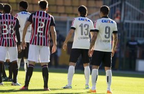 Durante a partida entre Corinthians x São Paulo, realizada esta tarde no estádio do Pacaembu, válida pela 9ª rodada do Campeonato Brasileiro de 2013