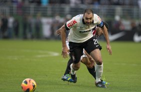 Durante a partida entre Corinthians x So Paulo, realizada esta tarde no estdio do Pacaembu, vlida pela 9 rodada do Campeonato Brasileiro de 2013