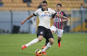 Durante a partida entre Corinthians x São Paulo, realizada esta tarde no estádio do Pacaembu, válida pela 9ª rodada do Campeonato Brasileiro de 2013