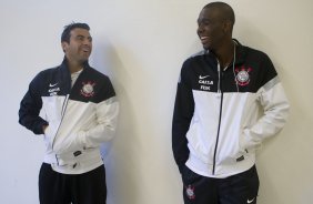 Nos vestiários antes da partida entre Corinthians x São Paulo, realizada esta tarde no estádio do Pacaembu, válida pela 9ª rodada do Campeonato Brasileiro de 2013