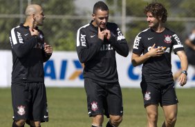 Durante o treino desta manhã no CT Joaquim Grava, no Parque Ecológico do Tiete. O próximo jogo da equipe será quarta-feira, dia 31/07, no Pacaembu, contra o Grêmio, pela 10ª rodada do Campeonato Brasileiro de 2013