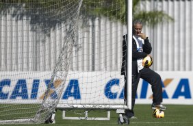 Durante o treino desta manhã no CT Joaquim Grava, no Parque Ecológico do Tiete. O próximo jogo da equipe será quarta-feira, dia 31/07, no Pacaembu, contra o Grêmio, pela 10ª rodada do Campeonato Brasileiro de 2013