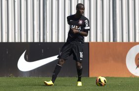 Durante o treino desta manhã no CT Joaquim Grava, no Parque Ecológico do Tiete. O próximo jogo da equipe será quarta-feira, dia 31/07, no Pacaembu, contra o Grêmio, pela 10ª rodada do Campeonato Brasileiro de 2013