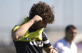 Durante o treino desta manhã no CT Joaquim Grava, no Parque Ecológico do Tiete. O próximo jogo da equipe será quarta-feira, dia 31/07, no Pacaembu, contra o Grêmio, pela 10ª rodada do Campeonato Brasileiro de 2013