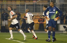 Durante a partida entre Corinthians x Grmio, realizada esta noite no estdio do Pacaembu, vlida pela 10 rodada do Campeonato Brasileiro de 2013