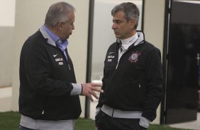 Nos vestiários antes da partida entre Corinthians x Grêmio, realizada esta noite no estádio do Pacaembu, válida pela 10ª rodada do Campeonato Brasileiro de 2013