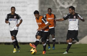 Durante o treino desta tarde no CT Joaquim Grava, no Parque Ecolgico do Tiete. O prximo jogo da equipe ser domingo, dia 04/08, contra o Criciuma/SC, pela 11 rodada do Campeonato Brasileiro de 2013