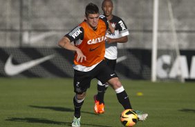 Durante o treino desta tarde no CT Joaquim Grava, no Parque Ecolgico do Tiete. O prximo jogo da equipe ser domingo, dia 04/08, contra o Criciuma/SC, pela 11 rodada do Campeonato Brasileiro de 2013