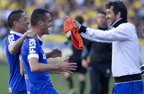 Durante a partida entre Criciuma/SC x Corinthians, realizada esta tarde no estádio Heriberto Hulse, válida pela 11ª rodada do Campeonato Brasileiro de 2013