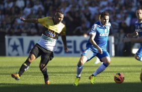 Durante a partida entre Criciuma/SC x Corinthians, realizada esta tarde no estádio Heriberto Hulse, válida pela 11ª rodada do Campeonato Brasileiro de 2013