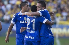 Durante a partida entre Criciuma/SC x Corinthians, realizada esta tarde no estádio Heriberto Hulse, válida pela 11ª rodada do Campeonato Brasileiro de 2013