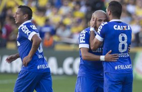 Durante a partida entre Criciuma/SC x Corinthians, realizada esta tarde no estádio Heriberto Hulse, válida pela 11ª rodada do Campeonato Brasileiro de 2013