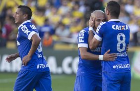 Durante a partida entre Criciuma/SC x Corinthians, realizada esta tarde no estdio Heriberto Hulse, vlida pela 11 rodada do Campeonato Brasileiro de 2013