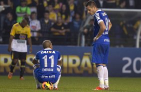 Durante a partida entre Criciuma/SC x Corinthians, realizada esta tarde no estádio Heriberto Hulse, válida pela 11ª rodada do Campeonato Brasileiro de 2013