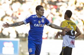 Durante a partida entre Criciuma/SC x Corinthians, realizada esta tarde no estdio Heriberto Hulse, vlida pela 11 rodada do Campeonato Brasileiro de 2013