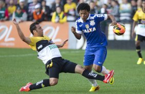 Durante a partida entre Criciuma/SC x Corinthians, realizada esta tarde no estdio Heriberto Hulse, vlida pela 11 rodada do Campeonato Brasileiro de 2013