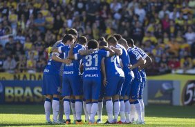 Durante a partida entre Criciuma/SC x Corinthians, realizada esta tarde no estádio Heriberto Hulse, válida pela 11ª rodada do Campeonato Brasileiro de 2013