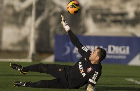 Durante o treino desta tarde no CT Joaquim Grava, no Parque Ecolgico do Tiete. O prximo jogo da equipe ser domingo, dia 11/08, contra o Vitoria/BA, no Pacaembu, vlido pela 12 rodada do Campeonato Brasileiro de 2013