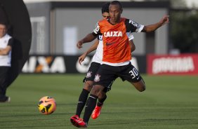 Durante o treino desta tarde no CT Joaquim Grava, no Parque Ecolgico do Tiete. O prximo jogo da equipe ser domingo, dia 11/08, contra o Vitoria/BA, no Pacaembu, vlido pela 12 rodada do Campeonato Brasileiro de 2013