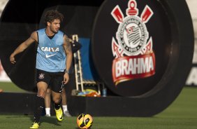 Durante o treino desta tarde no CT Joaquim Grava, no Parque Ecolgico do Tiete. O prximo jogo da equipe ser domingo, dia 11/08, contra o Vitoria/BA, no Pacaembu, vlido pela 12 rodada do Campeonato Brasileiro de 2013