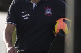 Durante o treino desta tarde no CT Joaquim Grava, no Parque Ecolgico do Tiete. O prximo jogo da equipe ser domingo, dia 11/08, contra o Vitoria/BA, no Pacaembu, vlido pela 12 rodada do Campeonato Brasileiro de 2013