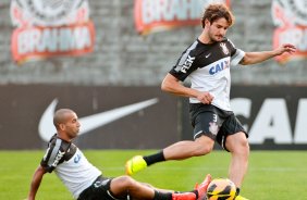 Alexandre Pato durante Treino do Corinthians realizado no CT Joaquim Grava