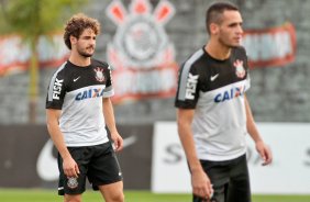 Alexandre Pato durante Treino do Corinthians realizado no CT Joaquim Grava