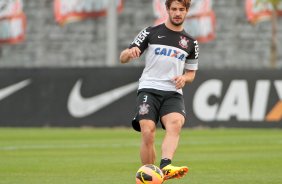 Alexandre Pato durante Treino do Corinthians realizado no CT Joaquim Grava