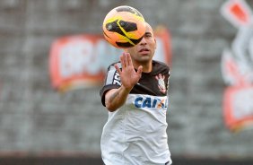 Emerson durante Treino do Corinthians realizado no CT Joaquim Grava