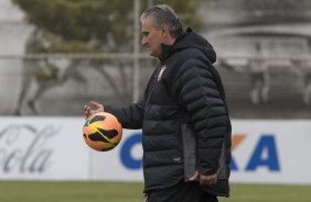 Durante o treino desta tarde no CT Joaquim Grava, no Parque Ecolgico do Tiete. O prximo jogo da equipe ser domingo, dia 18/08, contra o Coritiba, no Pacaembu, vlido pela 15 rodada do Campeonato Brasileiro de 2013