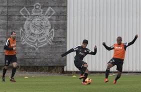 Durante o treino desta tarde no CT Joaquim Grava, no Parque Ecolgico do Tiete. O prximo jogo da equipe ser domingo, dia 18/08, contra o Coritiba, no Pacaembu, vlido pela 15 rodada do Campeonato Brasileiro de 2013