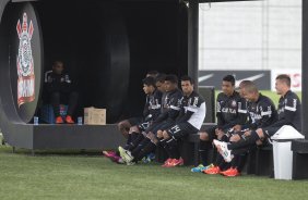 Durante o treino desta tarde no CT Joaquim Grava, no Parque Ecolgico do Tiete. O prximo jogo da equipe ser amanh, quarta-feira, 28/08, contra a Luverdense/MT, no estdio do Pacaembu, oitavas de final, jogo da volta da Copa do Brasil 2013