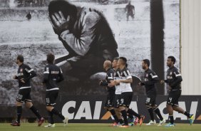 Durante o treino desta tarde no CT Joaquim Grava, no Parque Ecolgico do Tiete. O prximo jogo da equipe ser amanh, quarta-feira, 28/08, contra a Luverdense/MT, no estdio do Pacaembu, oitavas de final, jogo da volta da Copa do Brasil 2013