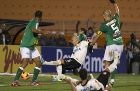 Durante a partida entre Corinthians x Luverdense Esporte Clube/MT, realizada esta noite no estádio do Pacaembu, válida pelas oitavas de final, jogo da volta da Copa do Brasil 2013