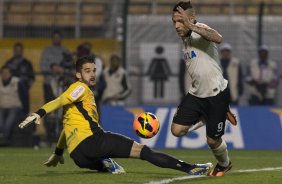 Durante a partida entre Corinthians x Luverdense Esporte Clube/MT, realizada esta noite no estádio do Pacaembu, válida pelas oitavas de final, jogo da volta da Copa do Brasil 2013