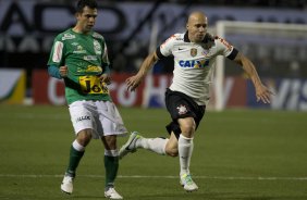 Durante a partida entre Corinthians x Luverdense Esporte Clube/MT, realizada esta noite no estádio do Pacaembu, válida pelas oitavas de final, jogo da volta da Copa do Brasil 2013