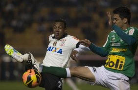 Durante a partida entre Corinthians x Luverdense Esporte Clube/MT, realizada esta noite no estádio do Pacaembu, válida pelas oitavas de final, jogo da volta da Copa do Brasil 2013