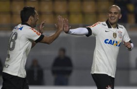 Durante a partida entre Corinthians x Luverdense Esporte Clube/MT, realizada esta noite no estádio do Pacaembu, válida pelas oitavas de final, jogo da volta da Copa do Brasil 2013