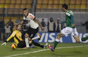 Durante a partida entre Corinthians x Luverdense Esporte Clube/MT, realizada esta noite no estádio do Pacaembu, válida pelas oitavas de final, jogo da volta da Copa do Brasil 2013
