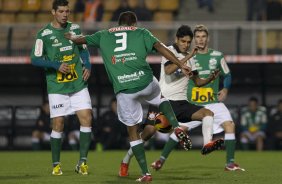 Durante a partida entre Corinthians x Luverdense Esporte Clube/MT, realizada esta noite no estádio do Pacaembu, válida pelas oitavas de final, jogo da volta da Copa do Brasil 2013